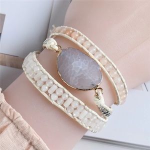 White Quartz Bracelet